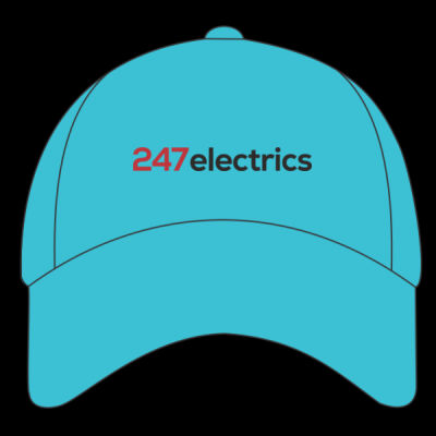 Printed 247 Electrics - Houston 5-Panel Printers Cap Thumbnail
