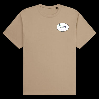 Printed C.D.M Left Chest - Organic Heavy T-Shirt Thumbnail