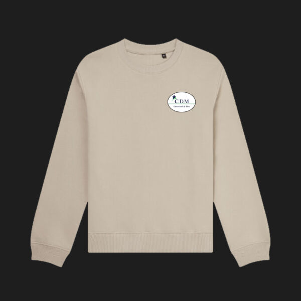 Printed C.D.M Left Chest - Organic Sweatshirt Thumbnail