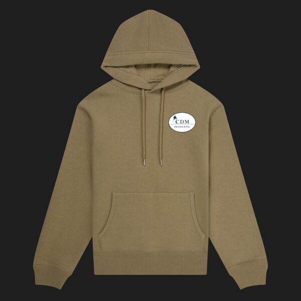 Printed C.D.M Left Chest - Organic Hoodie Thumbnail
