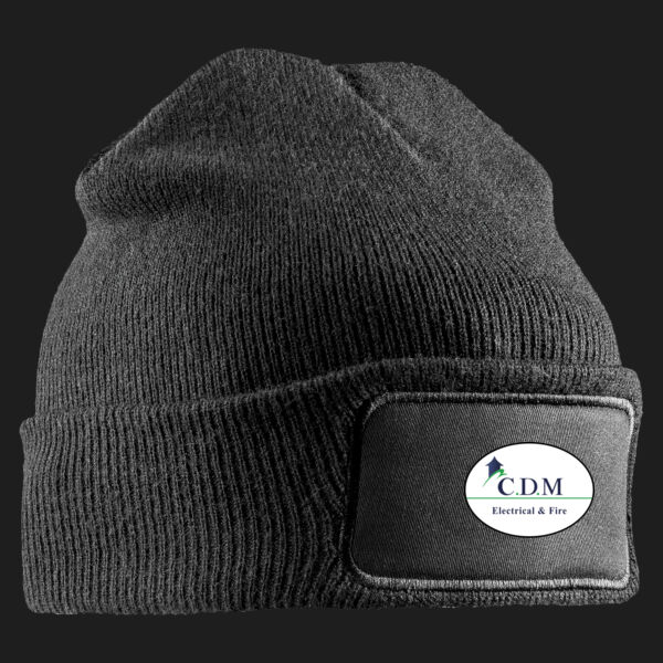 Printed C.M.D - Double Knit Printers Beanie Thumbnail