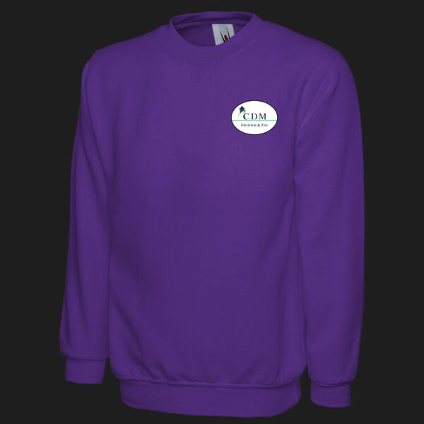 Printed C.D.M Left Chest - Classic Sweatshirt Thumbnail