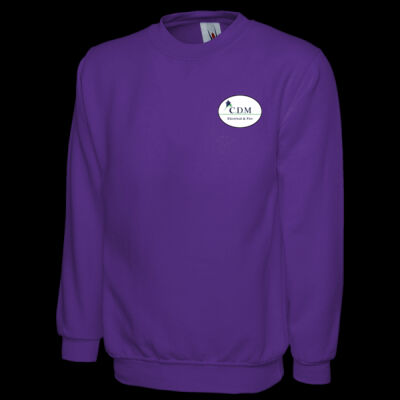 Printed C.D.M Left Chest - Classic Sweatshirt Thumbnail
