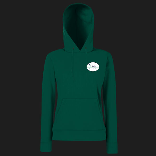 Printed C.D.M Left Chest - Ladies' Classic Hooded Sweat Thumbnail