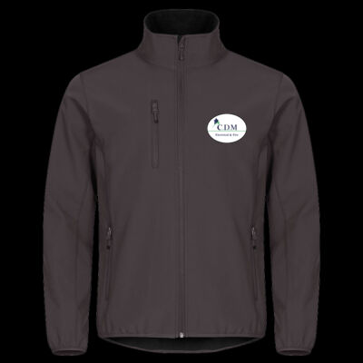 Printed C.D.M Left Chest - Classic Softshell Jacket Thumbnail