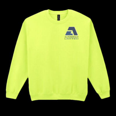 Printed AC Powertech Limited Left Chest - Heavy Blend™ Adult Crewneck Sweatshirt Thumbnail