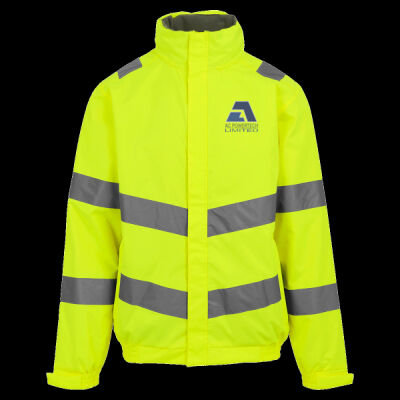 Printed AC Powertech Limited Left Chest - Hi-Vis Pro Contract Dover Jacket (Class 3) Thumbnail