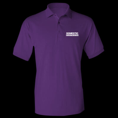 Printed Domestic Electrician Left Chest - DryBlend® Adult Jersey Polo Thumbnail