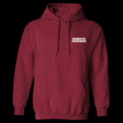 Printed Domestic Electrician Left Chest - Heavy Blend™ Adult Hooded Sweatshirt Thumbnail