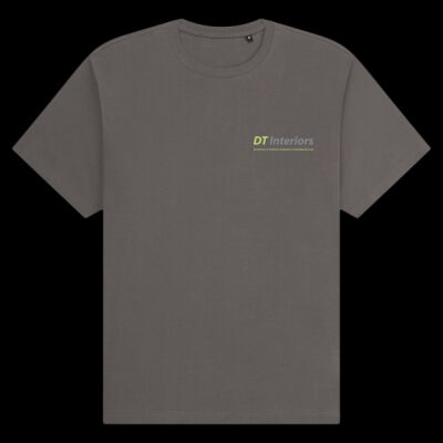 Printed DT Interiors Left Chest - Organic Heavy T-Shirt Thumbnail