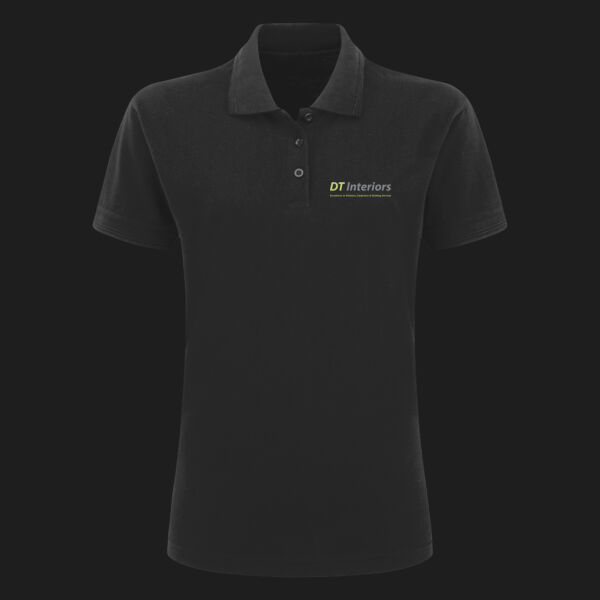 Printed DT Interiors Left Chest - UCC Ladies' Classic Polo Thumbnail