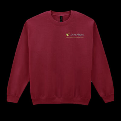 Printed DT Interiors Left Chest - Heavy Blend™ Adult Crewneck Sweatshirt Thumbnail