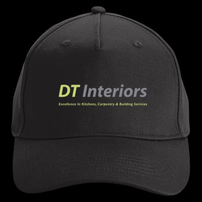 Printed DT Interiors Left Chest - Organic Cotton 5 Panel Cap Thumbnail