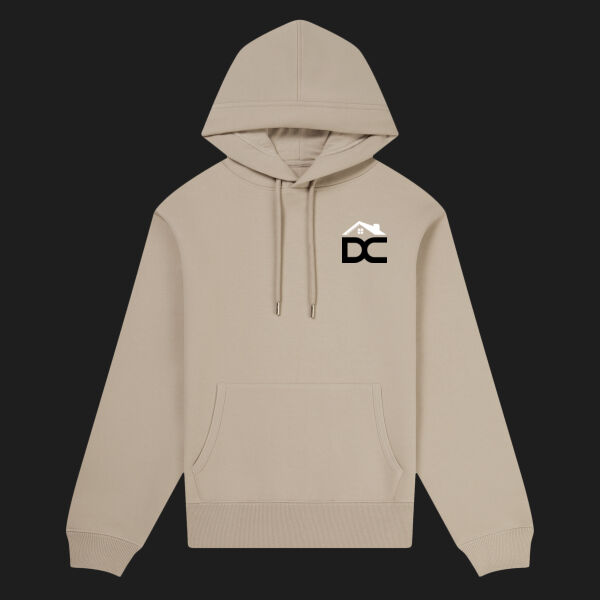 Printed DC Home Improvements & Renovations Left Chest - Organic Hoodie Thumbnail