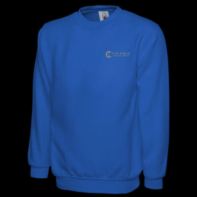 Printed Coleman Building Company Left Chest - Classic Sweatshirt Thumbnail