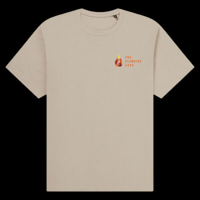 Printed - Plumber&Gas - Left Chest - Organic Heavy T-Shirt Thumbnail