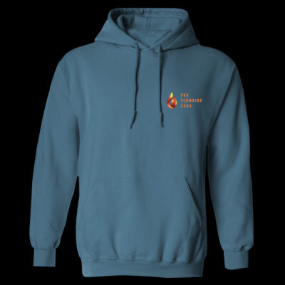 Printed - Plumber&Gas - Left Chest - Heavy Blend™ Adult Hooded Sweatshirt Thumbnail