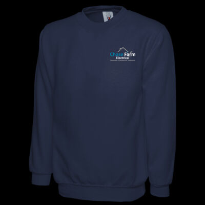 Printed Chase Farm Electrical Left Chest - Classic Sweatshirt Thumbnail