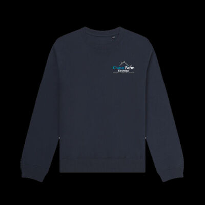 Printed Chase Farm Electrical Left Chest - Organic Sweatshirt Thumbnail