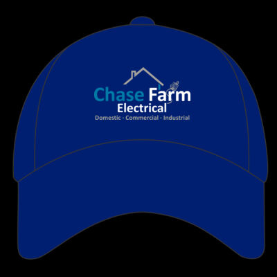 Printed Chase Farm Electrical Left Chest - Houston 5-Panel Printers Cap Thumbnail