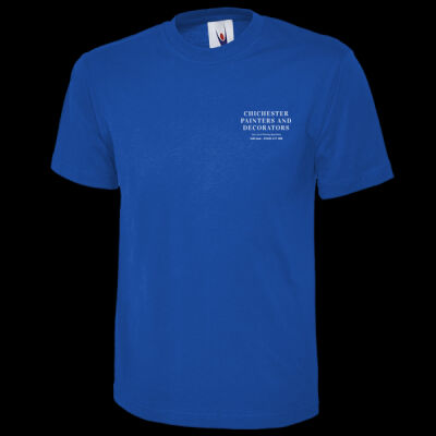 Printed - Chichester Painters and Decorators - Left Chest - Olympic T-shirt Thumbnail