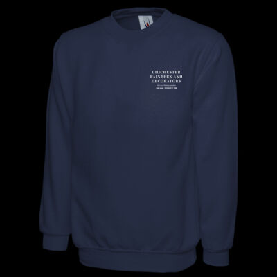 Printed - Chichester Painters and Decorators - Left Chest - Classic Sweatshirt Thumbnail