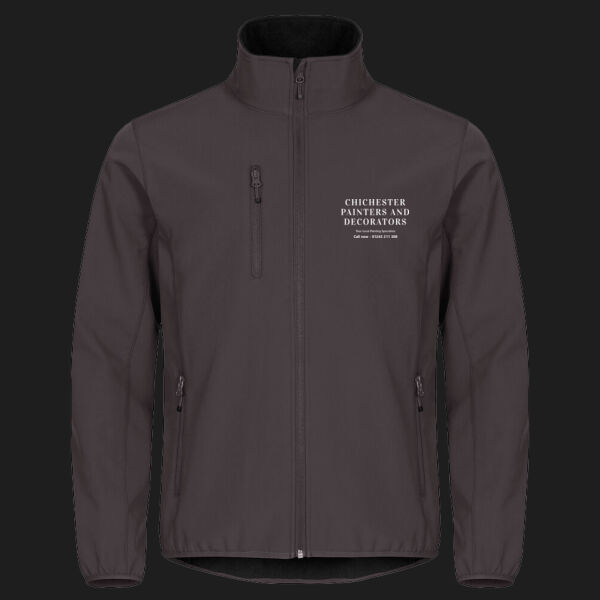 Printed - Chichester Painters and Decorators - Left Chest - Classic Softshell Jacket Thumbnail