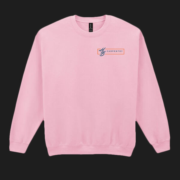 Printed HB Carpentry Left Chest - Heavy Blend™ Adult Crewneck Sweatshirt Thumbnail