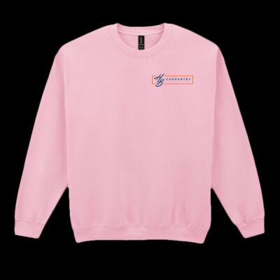 Printed HB Carpentry Left Chest - Heavy Blend™ Adult Crewneck Sweatshirt Thumbnail