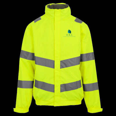 Printed DRL Left Chest - Hi-Vis Pro Contract Dover Jacket (Class 3) Thumbnail