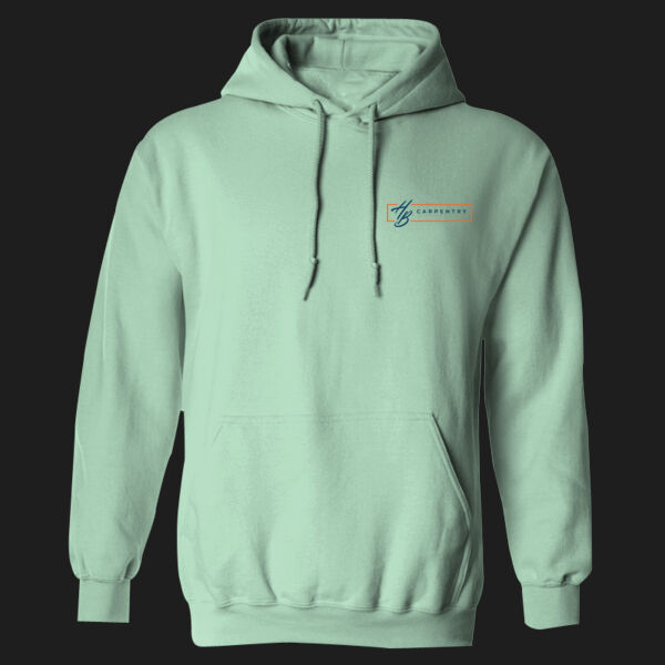 Printed HB Carpentry Left Chest - Heavy Blend™ Adult Hooded Sweatshirt Thumbnail