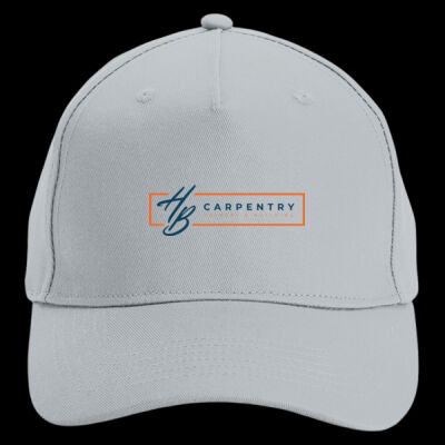 Printed HB Carpentry Left Chest - Organic Cotton 5 Panel Cap Thumbnail