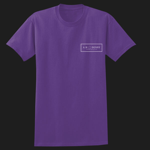 Printed AH Denny Building Services Left Chest - Heavy Cotton™ Adult T-Shirt Thumbnail