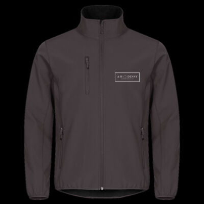 Printed AH Denny Building Services Left Chest - Classic Softshell Jacket Thumbnail
