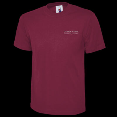 Printed Darren Harris Carpentry Left Chest - Olympic T-shirt Thumbnail