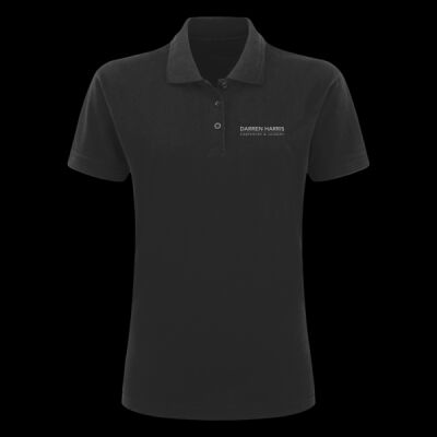 Printed Darren Harris Carpentry Left Chest - UCC Ladies' Classic Polo Thumbnail