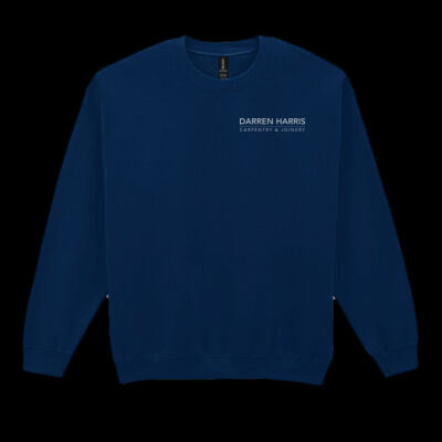 Printed Darren Harris Carpentry Left Chest - Heavy Blend™ Adult Crewneck Sweatshirt Thumbnail