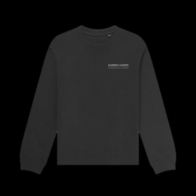 Printed Darren Harris Carpentry Left Chest - Organic Sweatshirt Thumbnail