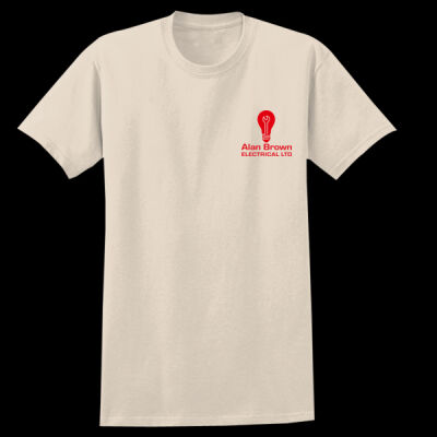 Printed Alan Brown Electrical Left Chest - Heavy Cotton™ Adult T-Shirt Thumbnail