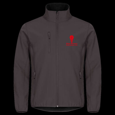 Printed Alan Brown Electrical Left Chest - Classic Softshell Jacket Thumbnail