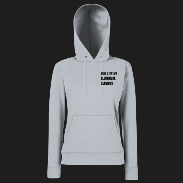 Printed - Bob Stinton - Left Chest - Ladies' Classic Hooded Sweat Thumbnail