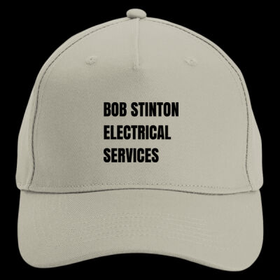 Printed - Bob Stinton - Left Chest - Organic Cotton 5 Panel Cap Thumbnail