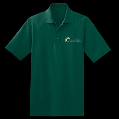 Printed Coastline Carpentry and Build Left Chest - UCC Everyday Polo Thumbnail