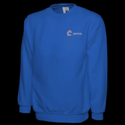 Printed Coastline Carpentry and Build Left Chest - Classic Sweatshirt Thumbnail