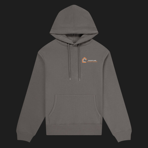 Printed Coastline Carpentry and Build Left Chest - Organic Hoodie Thumbnail