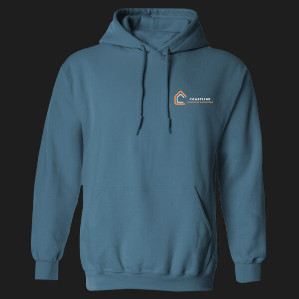 Printed Coastline Carpentry and Build Left Chest - Heavy Blend™ Adult Hooded Sweatshirt Thumbnail