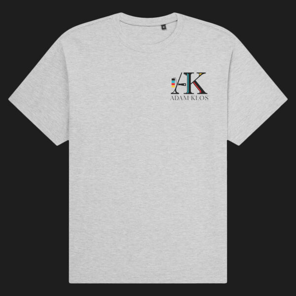 Printed - Adam Klos - Left Chest - Organic Heavy T-Shirt Thumbnail