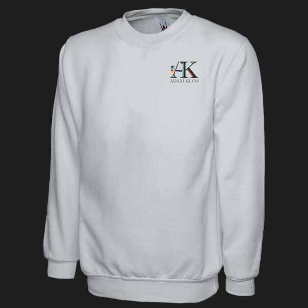 Printed - Adam Klos - Left Chest - Classic Sweatshirt Thumbnail