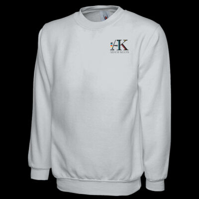 Printed - Adam Klos - Left Chest - Classic Sweatshirt Thumbnail