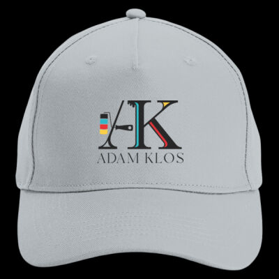 Printed - Adam Klos - Left Chest - Organic Cotton 5 Panel Cap Thumbnail